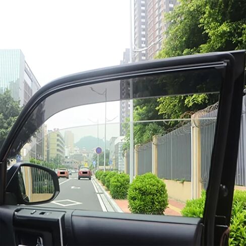in-Channel Window Visors Rain Guards Compatible with Dodge RAM 1500 2019-2025 Crew Cab Wind Deflectors Vent Visor Sun Shades Window Shields in Kuwait
