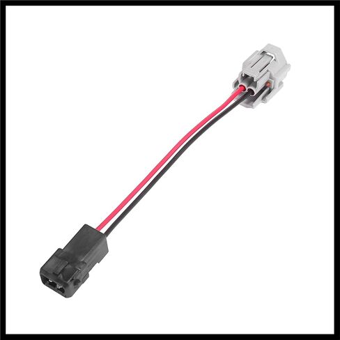 5pcs Car Fuel Injector Adapters Wired Cable Connector Plugs Female to Male Plug for EV1 Durable Material in Saudi Arabia
