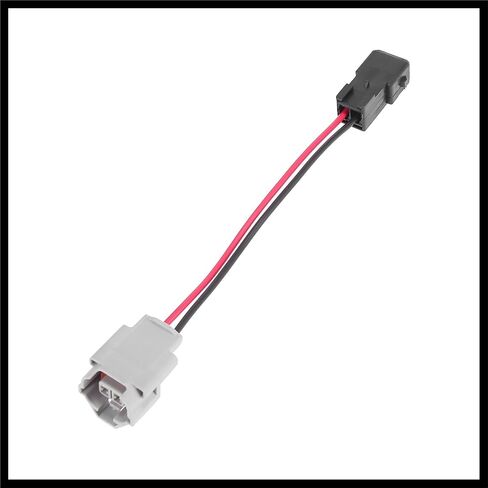 5pcs Car Fuel Injector Adapters Wired Cable Connector Plugs Female to Male Plug for EV1 Durable Material in Saudi Arabia