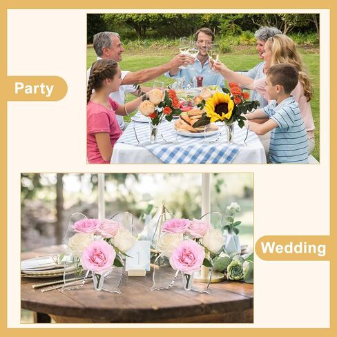 Acrylic Butterfly Vase for Flowers,Clear Art Flower Vases for Centerpieces Table Decoration,Acrylic Flower Vase for Home/Living Room/Office/Wedding/Coffee Table/Party Decor in Saudi Arabia