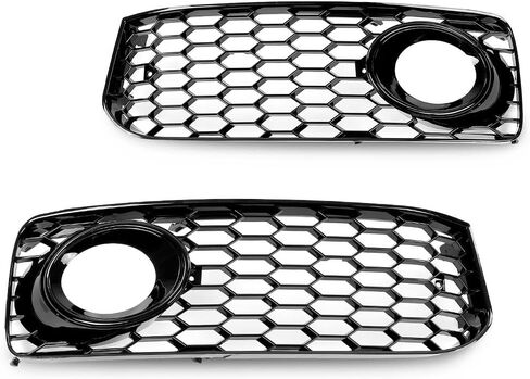 Fog Light Cover Compatible with Audi A5 S-Line / S5 B8 RS5 2008-2012, Only fit for A5 S-Line Bumper/NOT fit A5 Standard Bumper 8T0807682D 8T0807681B Lamp in Saudi Arabia