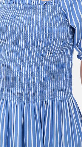 Madewell Women's Smocked Puff Sleeve Midi Dress in Saudi Arabia