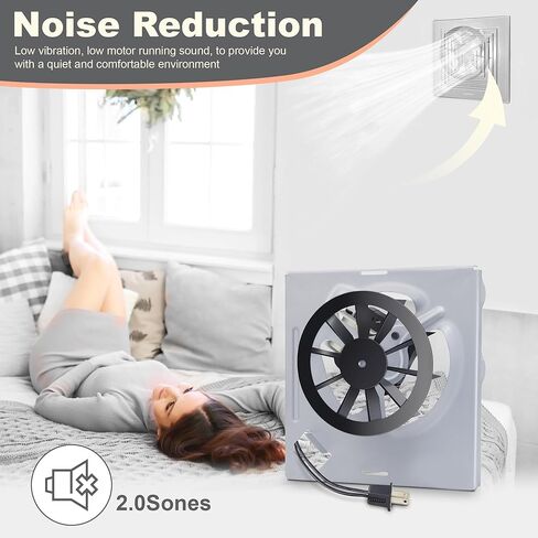 763RL B 50CFM FAN ، NUTONE 763RL B ، 763RLN B ، 763RLL ، 763RLN-R01 70CFM 769RL/769RF S0503B000 fan متوافق. محرك النحاس النقي in Kuwait