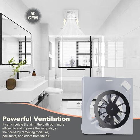 763RL B 50CFM FAN ، NUTONE 763RL B ، 763RLN B ، 763RLL ، 763RLN-R01 70CFM 769RL/769RF S0503B000 fan متوافق. محرك النحاس النقي in Kuwait