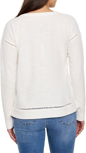 NIC+ZOE Women's Seamed Texture Top in Saudi Arabia