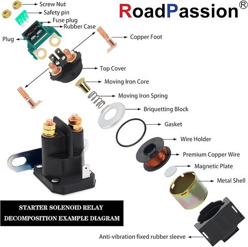 Road Passion Starter Solenoid Relay for B S 5409h, B S 5409k/ Oregon 33-430 in Saudi Arabia