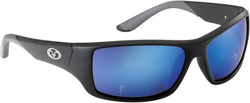 Flying Fisherman Triton Readers Polarized Rectangular Sunglasses, Black Frames/Smoke Lenses, Large in Saudi Arabia