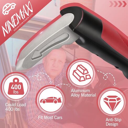مقبض باب سيارة Ninemax لدعم مساعدة مقبض السيارات المسنين ، مقابض التلقائية ، مقبض باب السيارة المحمولة لكبار السن والمعوقين in Saudi Arabia