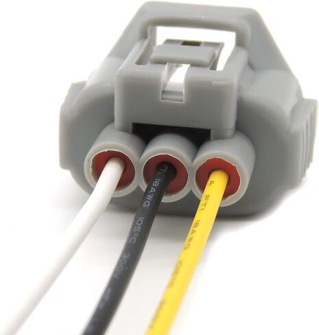 HiSport 3-Wire Front Turn Signal Wiring Connector Plug Pigtail Wire Harness Compatible with Toyota Camry Tacoma Tundra Replacement for 90075-60060 9007560060, 2PCS in Saudi Arabia