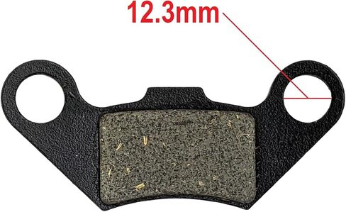 RedCap ATV Disc Brake Pad Set for 50cc - 150cc TAOTAO, Kazuma, Coolster 3050 Fit in Chinese Made 50cc, 70cc, 110cc, 125cc, 150cc, 200cc ATVs - Enhanced Performance - Optimal Stopping Power & Safety in Saudi Arabia
