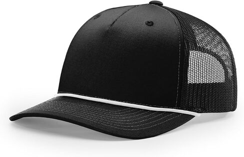 Richardson 112FPR Five Panel Trucker Hat with Rope - Blank, Single or Bulk Richardson Hats in Saudi Arabia