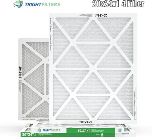 14 × 24 × 1 فلتر هواء 4 عبوات، MERV 8 مطوية مرشحات هواء للدفاع عن الغبار بديلة لمكيف الهواء HVAC فلتر فرن التيار المتردد، متين وخفيف الوزن in Saudi Arabia