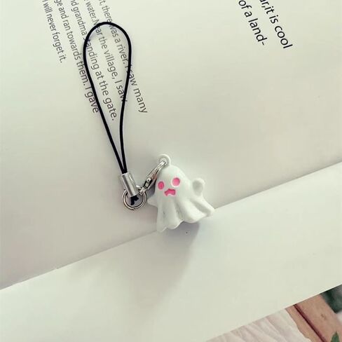 Phone Charm Pendant KeyChain For Bag Phone Halloween Charm Keychain Women Girl Phone Lanyard Chain in Kuwait
