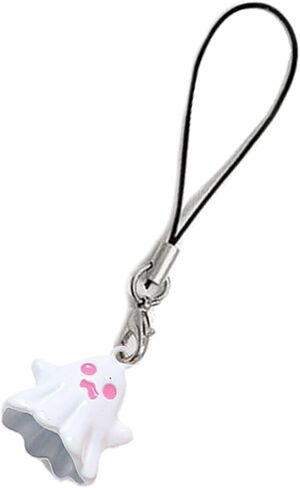 Phone Charm Pendant KeyChain For Bag Phone Halloween Charm Keychain Women Girl Phone Lanyard Chain in Kuwait