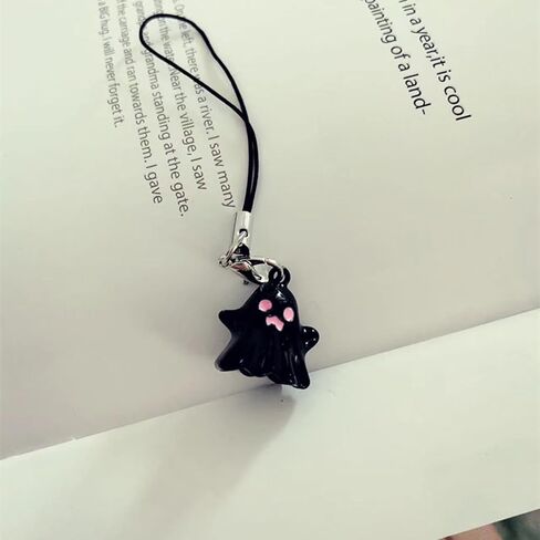 Phone Charm Pendant KeyChain For Bag Phone Halloween Charm Keychain Women Girl Phone Lanyard Chain in Kuwait