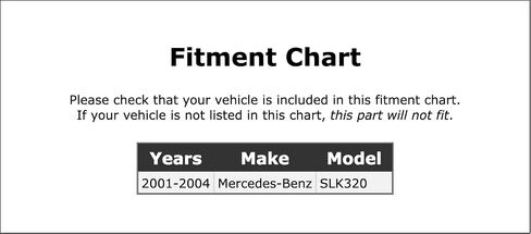 Seat Relay Compatible With Mercedes-Benz SLK320 2001 2002 2003 2004 PC-861364 in Saudi Arabia