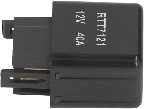 10pcs Car Relay RTT7121 4 pin 40A 12V Car Relay for Automotive Truck Van Motorcycle Boat with ABS Material 90987 02006 9098702006 056700 6912 0567006912 85925 17010 in Saudi Arabia