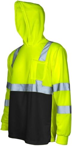 JORESTECH Stay Safe and Visible: High Visibility Safety Shirt with Reflective Tapes, Hoodie, and ANSI Class 3 Compliance in Kuwait