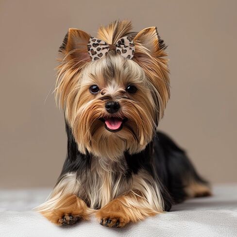 6 Pcs Leopard Bowknot Hair Bow Clips with Metal Slides Aesthetic Cheetah Print Costume Accessories Vintage Bowknot Spring Snap Hair Clips for Long Hair for Women Girls Toddlers Kids Teens in Saudi Arabia