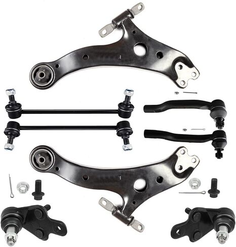 ASAPE 8PCS Front Control Arm Tie Rod End Ball Joint Sway Bar End Link Suspension Kit for Toyota Avalon 2013-2018,for Toyota Camry 2012-2017 in Saudi Arabia