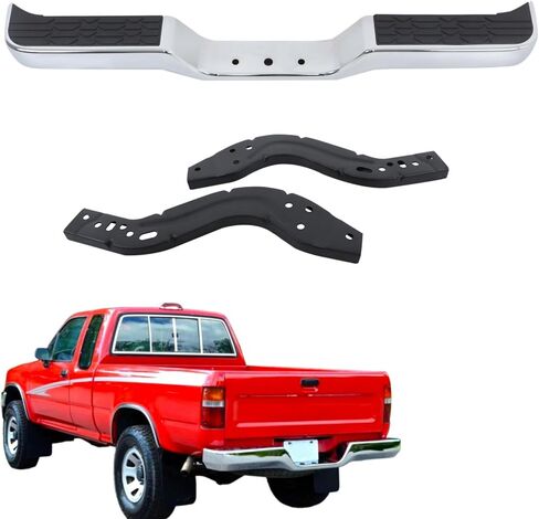 Chrome Steel Step Step Pumper Presentive for Toyota Pickup DLX 1989-1995 مع تقليم المستوى الفاخر 002283591213-PFM in Kuwait