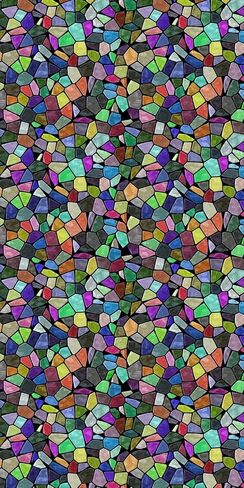 Windowpix 24 x 96 Multi-Colored Victorian Pattern Window Film Static Cling Film UV Filtering Energy Saving in Saudi Arabia