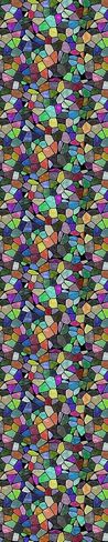 Windowpix 24 x 96 Multi-Colored Victorian Pattern Window Film Static Cling Film UV Filtering Energy Saving in Saudi Arabia