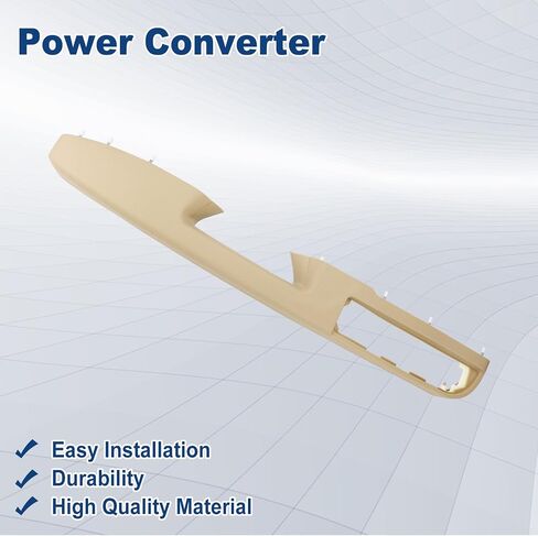 80995 Front-Right Passenger Side Armrest - Repair Compatible with Chevy Silverado Avalanche Tahoe Suburban & GMC Sierra Yukon 2010-2014, Door Release Handle Above Armrest - GM# 84127282 (27In - Tan) in Saudi Arabia