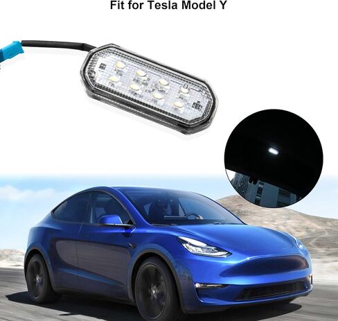 LED Trunk Light for Tesla Model Y, Trunk Cargo Area Light, Super Bright Trunk Lighting Lamp, LED Luggage Compartment Light Trunk Light Assembly, 6000K Diamond White, 1-Piece in Saudi Arabia