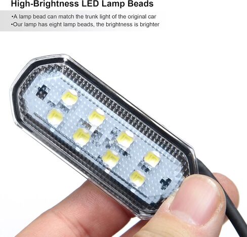 LED Trunk Light for Tesla Model Y, Trunk Cargo Area Light, Super Bright Trunk Lighting Lamp, LED Luggage Compartment Light Trunk Light Assembly, 6000K Diamond White, 1-Piece in Saudi Arabia