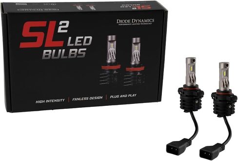 Diode Dynamics Fog Light LEDs متوافقة مع Ford Shelby GT500 2007-2014 (زوج) ، XP80 أبيض in Saudi Arabia