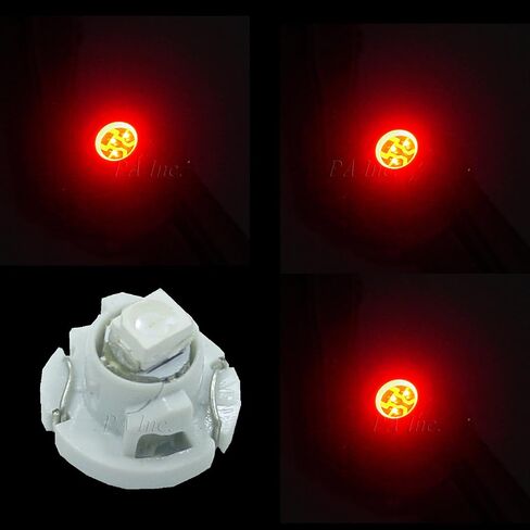 PA LED 4PCS T4.2 12V Auto LED Dash Board Cluster Gauges Lights Bulbs Compatible with T4 79674-S3N-941 79674-S3N-941 79607-SHJ-S01 36773-SEP-A01 36774-SEP-A01 (Red) in Kuwait