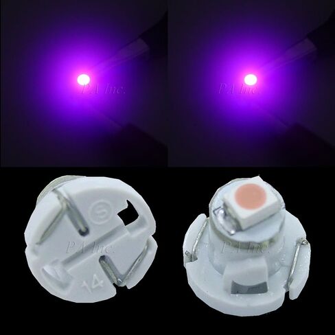 PA LED 4PCS T4.2 12V Auto LED Dash Board Cluster Gauges Lights Bulbs Compatible with T4 79674-S3N-941 79674-S3N-941 79607-SHJ-S01 36773-SEP-A01 36774-SEP-A01 (Red) in Kuwait