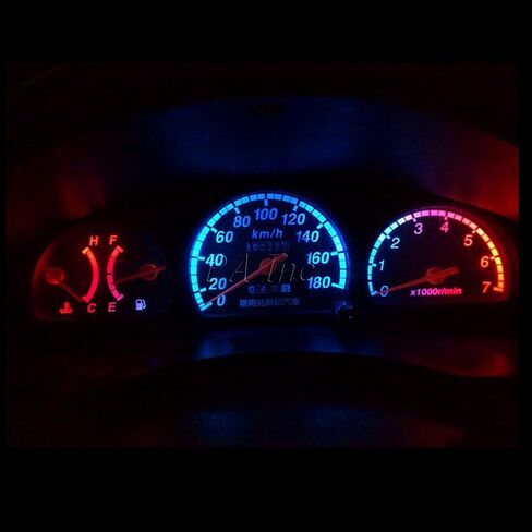 PA LED 4PCS T4.2 12V Auto LED Dash Board Cluster Gauges Lights Bulbs Compatible with T4 79674-S3N-941 79674-S3N-941 79607-SHJ-S01 36773-SEP-A01 36774-SEP-A01 (Red) in Kuwait