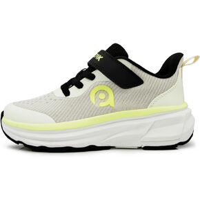 Amzzpik Little/Big Kids Zero Zero Drop Running أحذية مع زلة ومربع عريض خفيفة الوزن وأحذية رياضية للتنفس للفتيان والبنات بحجم 13C-4C in Kuwait