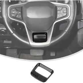 Linskip Steering Wheel Cover for Ford Bronco & Bronco Raptor 2021-2025, Black ABS Material in Saudi Arabia