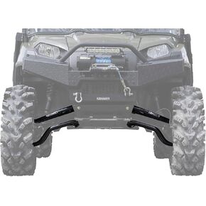SuperATV 1.5" Forward Offset A Arms for 2010-2016 Polaris Ranger XP 800 / XP 800 Crew / 800 6x6 | Fit up to 28" Tires | 1.25" Tubing 25% larger Than Stock | Utilizes Stock A-Arm Bushings in Kuwait