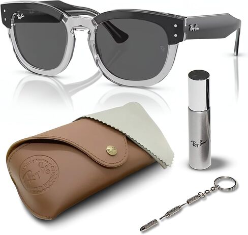 Ray-Ban RB0298S Mega Hawkeye Square Square Shoples مع حزمة مجموعة النظارات الرسمية in Kuwait