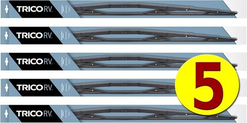 5-Wiper Factory Master Case - Bulk 36" HD Wiper Blades for Fleets & Service Repair Shops - TRICO 67-361 Heavy Duty Wide Saddle Attachment Arms - RV, Motorhome, Bus, Coach in Saudi Arabia