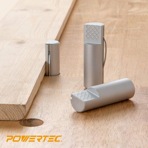 POWERTEC Bench Dog Clamps for 3/4" Dog Holes, Quick Clamp and Release Wood Clamps, Heavy Duty Workbench Clamps with 176lbs Clamping Force, Woodworking Tools - 2PCs (72105) in Kuwait