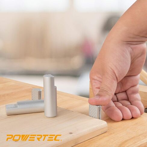 POWERTEC Bench Dog Clamps for 3/4" Dog Holes, Quick Clamp and Release Wood Clamps, Heavy Duty Workbench Clamps with 176lbs Clamping Force, Woodworking Tools - 2PCs (72105) in Kuwait