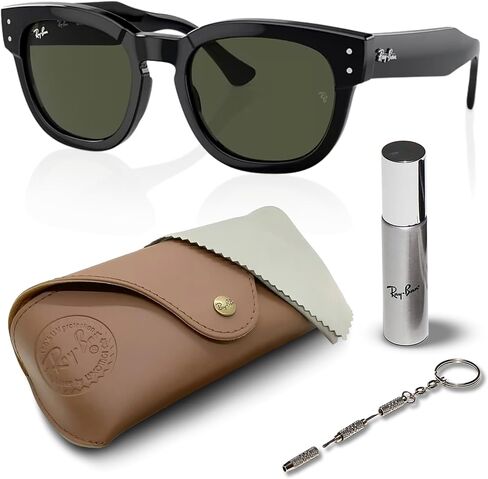 Ray-Ban RB0298S Mega Hawkeye Square Square Shoples مع حزمة مجموعة النظارات الرسمية in Saudi Arabia