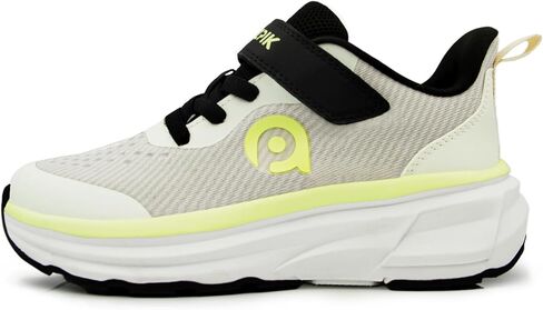 Amzzpik Little/Big Kids Zero Zero Drop Running أحذية مع زلة ومربع عريض خفيفة الوزن وأحذية رياضية للتنفس للفتيان والبنات بحجم 13C-4C in Kuwait