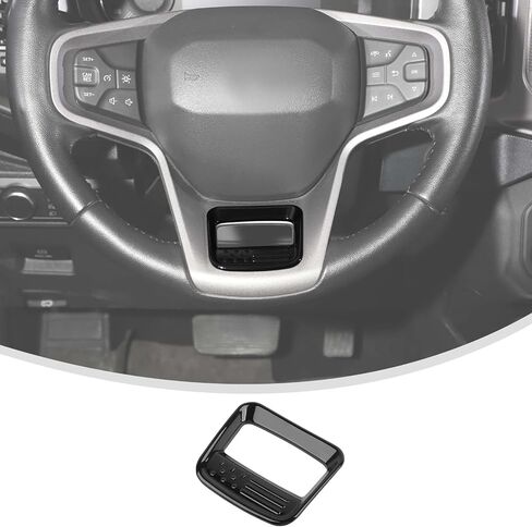 Linskip Steering Wheel Cover for Ford Bronco & Bronco Raptor 2021-2025, Black ABS Material in Saudi Arabia