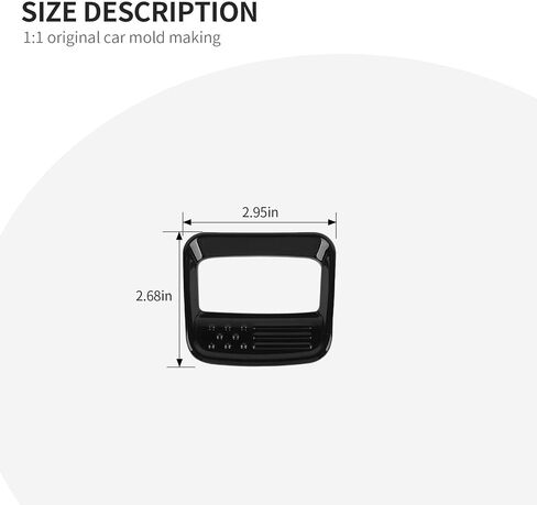 Linskip Steering Wheel Cover for Ford Bronco & Bronco Raptor 2021-2025, Black ABS Material in Saudi Arabia