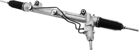Detroit Axle - 5pc Front Rack and Pinion Kit for Mercedes-Benz ML350 GL450 ML320 GL550 GL350 ML500 GL320 ML550 ML450 ML63 AMG [Speed Sensing Steering] 1 Rack and Pinion Assembly 4 Inner Outer Tie Rods in Saudi Arabia