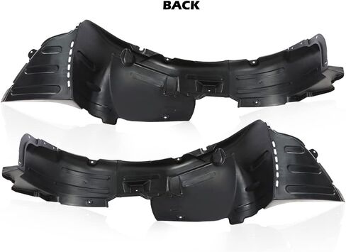 G-PLUS Front Splash Shield Set of 2 Compatible with Hyundai Genesis Coupe 2.0T Track 2010 868122M000, HY1249120, 868112M000, HY1248120 Left Driver Side & Right Passenger Side in Saudi Arabia