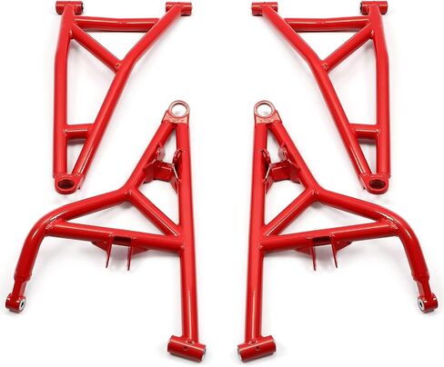 HECASA الأمامي العلوي والسفلي A-arms متوافق مع 2014+ Polaris RZR XP 1000/4 1000 A الأسلحة قضبان عالية التخليص الصلب الأسود in Kuwait