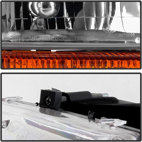 ACANII - For 1997-2004 Dakota Durango Headlights Headlamps+Signal Marker Lamps Driver + Passenger Side in Saudi Arabia