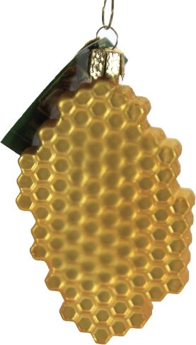 World World Christmas Bee Collection الزجاج الزجاجي لشجرة عيد الميلاد ، قرص العسل in Kuwait